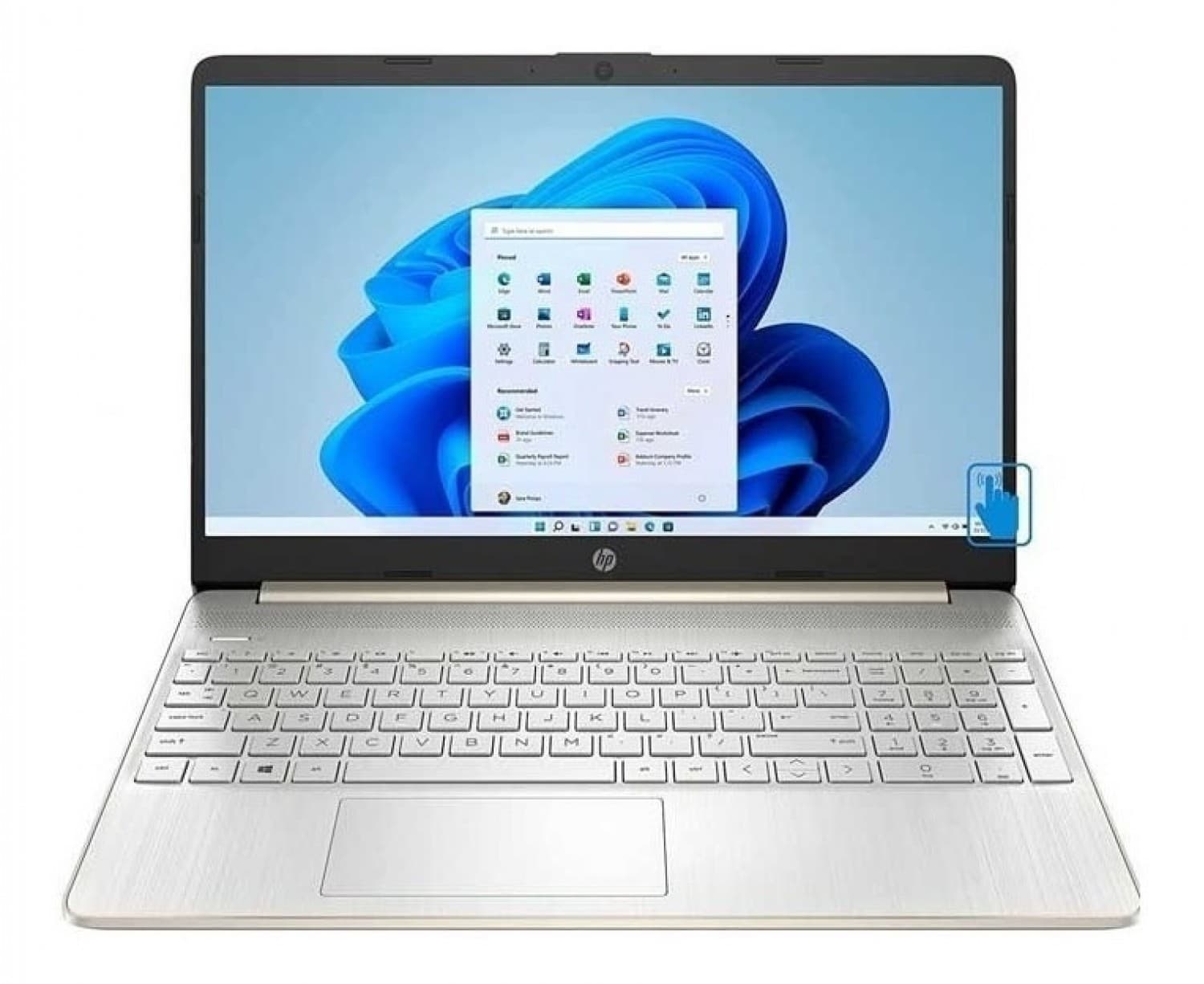 HP NOTEBOOK i5-1135G7 8GB 512SSD 15.6 HD WIN 11 HOME S - Imagen 1