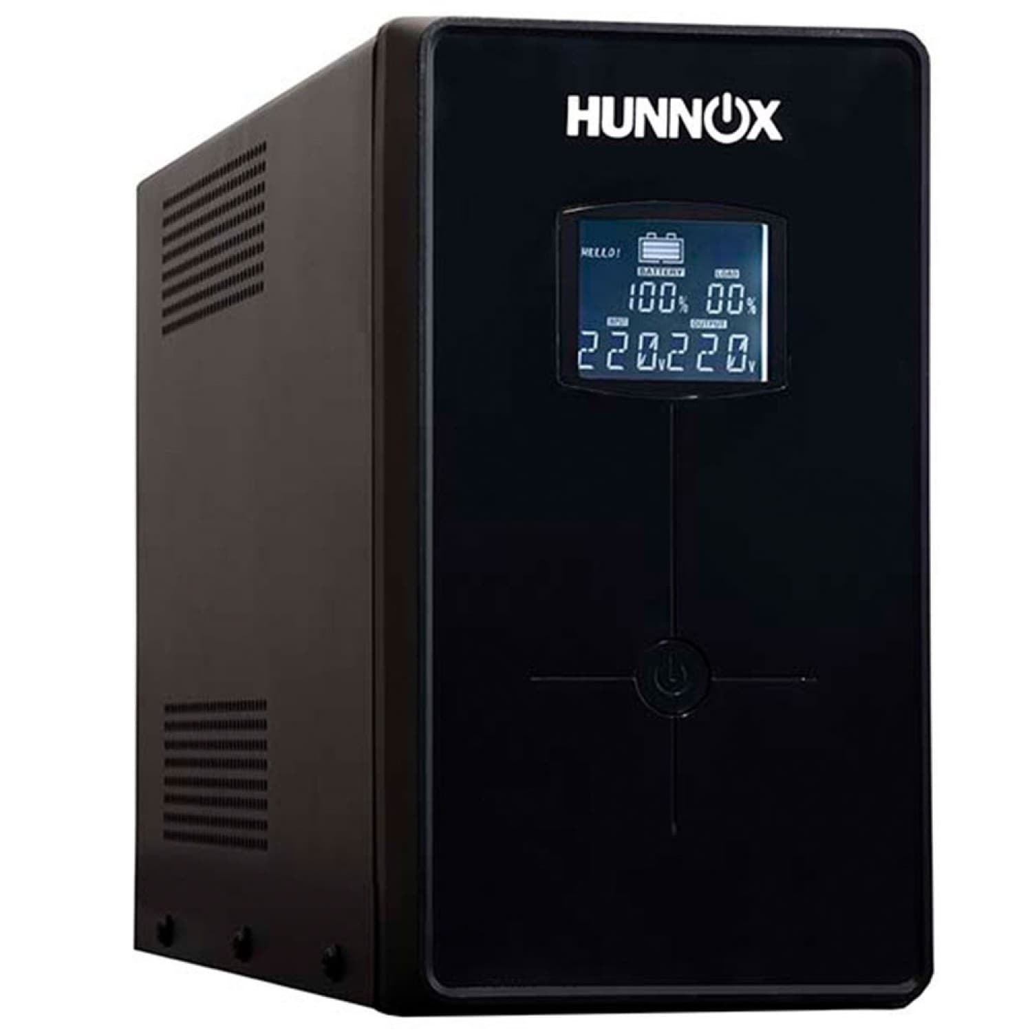 HUNNOX UPS Y ESTABILIZADOR 650VA LCD C/USB - Imagen 1