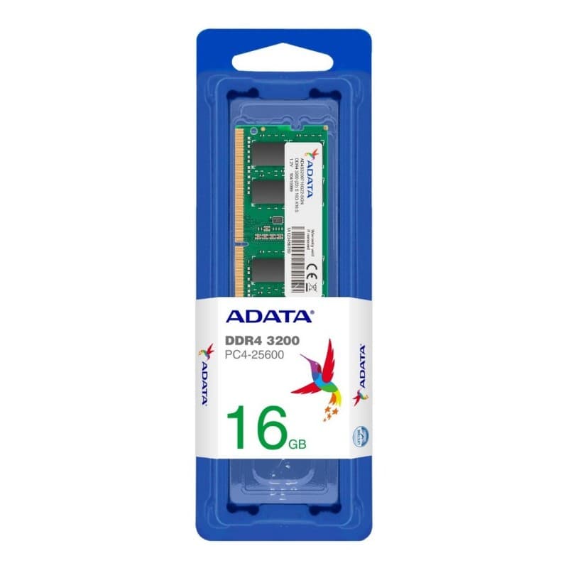 MEMORIA ADATA SODIMM DDR4 16GB 3200 G22 SGN · ADATA · SODIMM DDR4