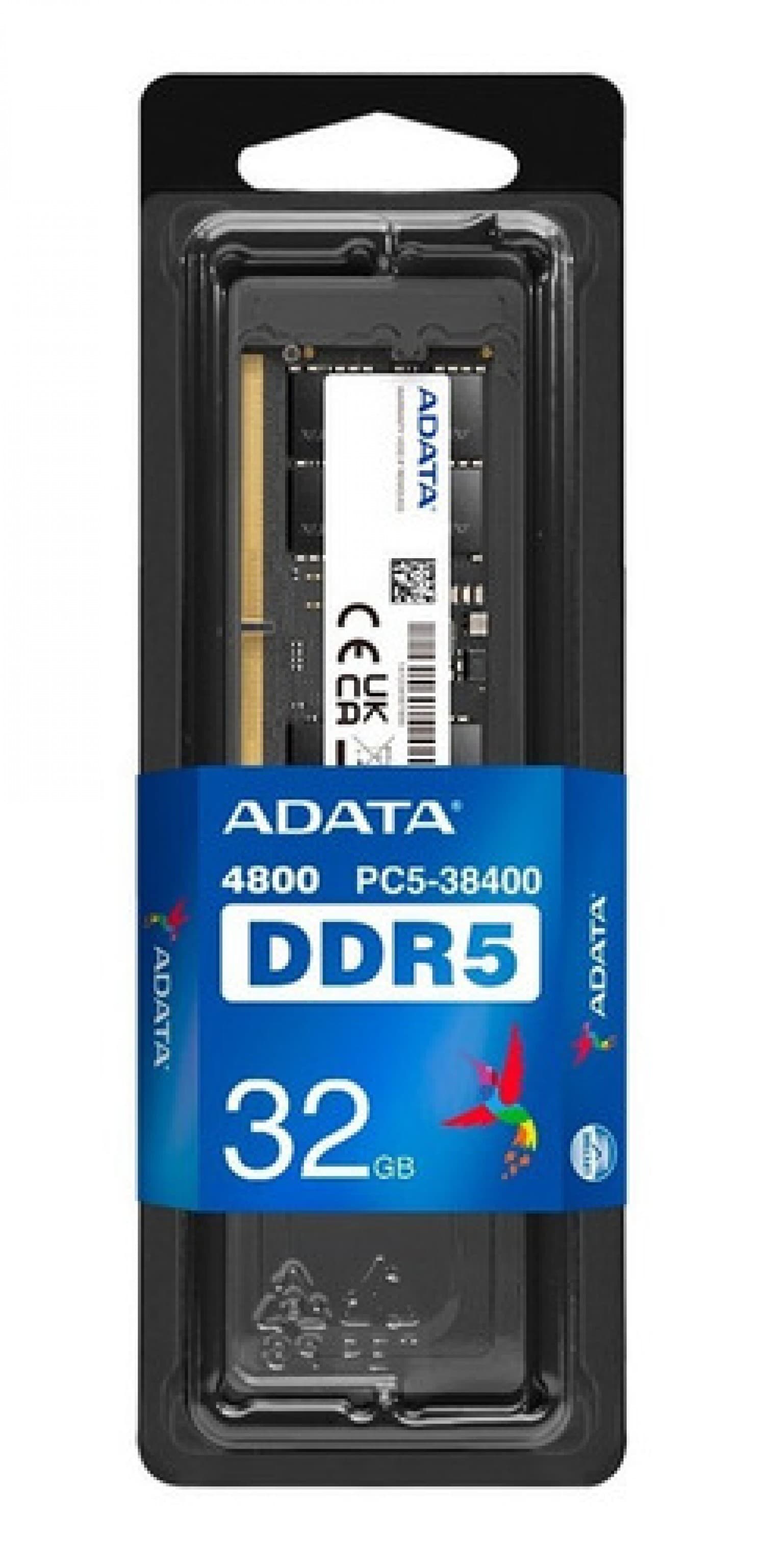 MEMORIA ADATA SODIMM DDR5 32GB 4800MHZ - Imagen 1