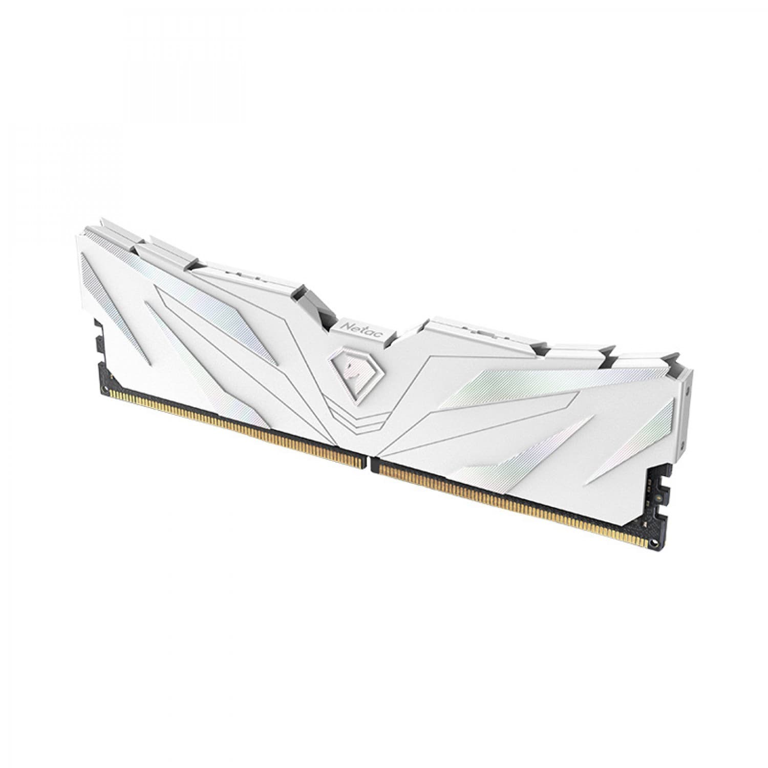 MEMORIA NETAC SHADOW II DDR5 4800 16GB C40 WHITE - Imagen 1