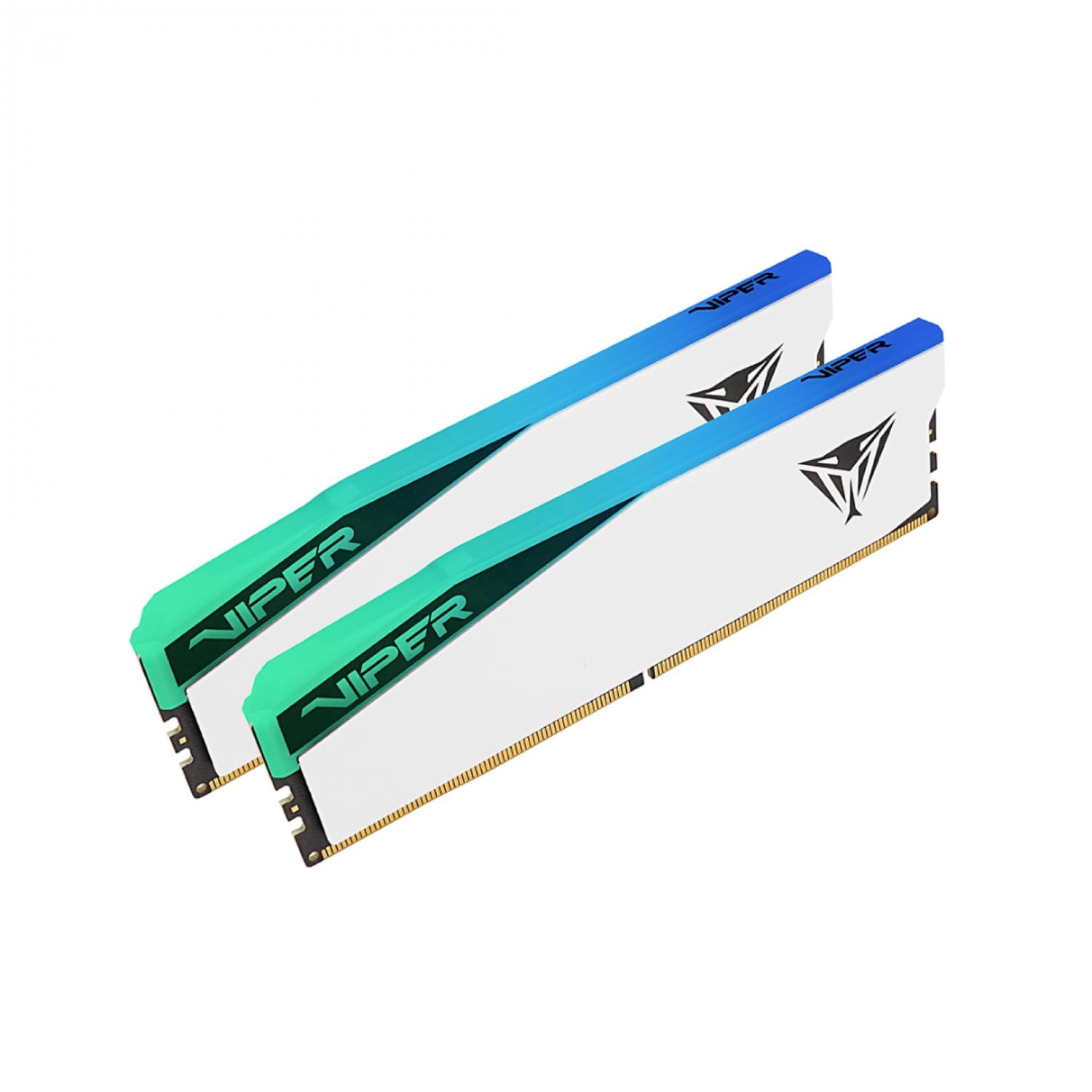 MEMORIA PATRIOT DDR5 VIPER ELITE 5 32GB 7000 MHZ RGB CL38 WHITE DUAL KIT PE000936 - Imagen 1