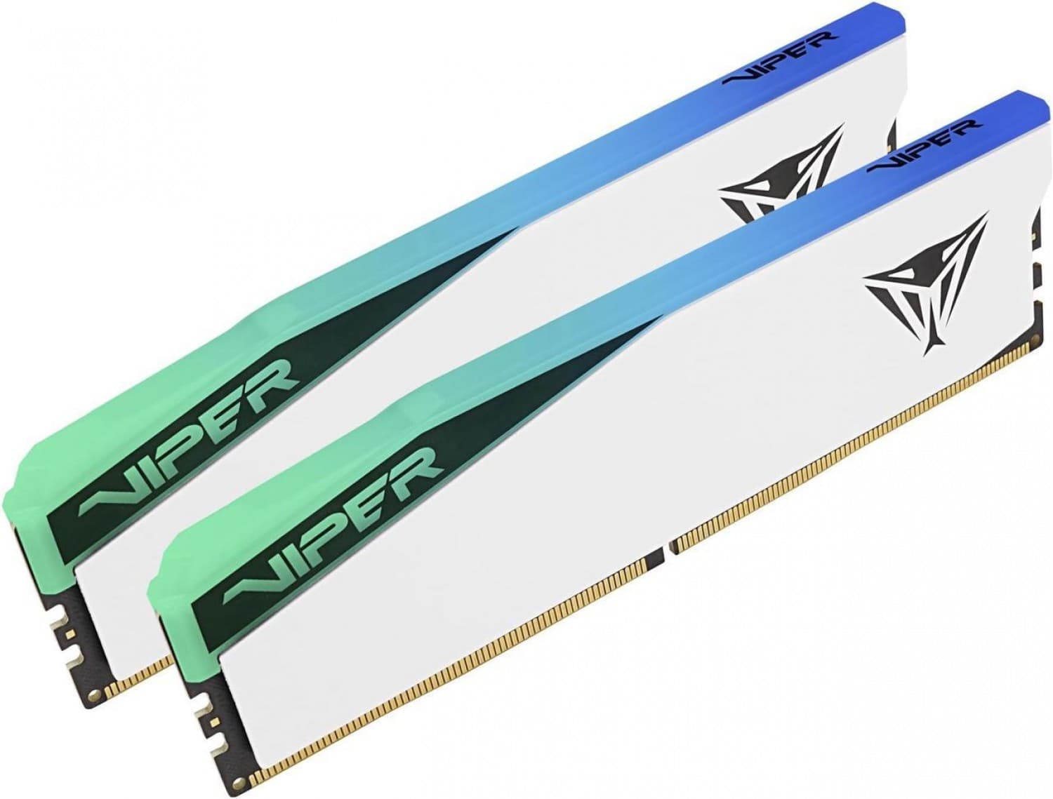 MEMORIA PATRIOT DDR5 VIPER ELITE 5 RGB 48GB 6000 MTS CL30 WHITE H DUAL KIT PE001042 - Imagen 1
