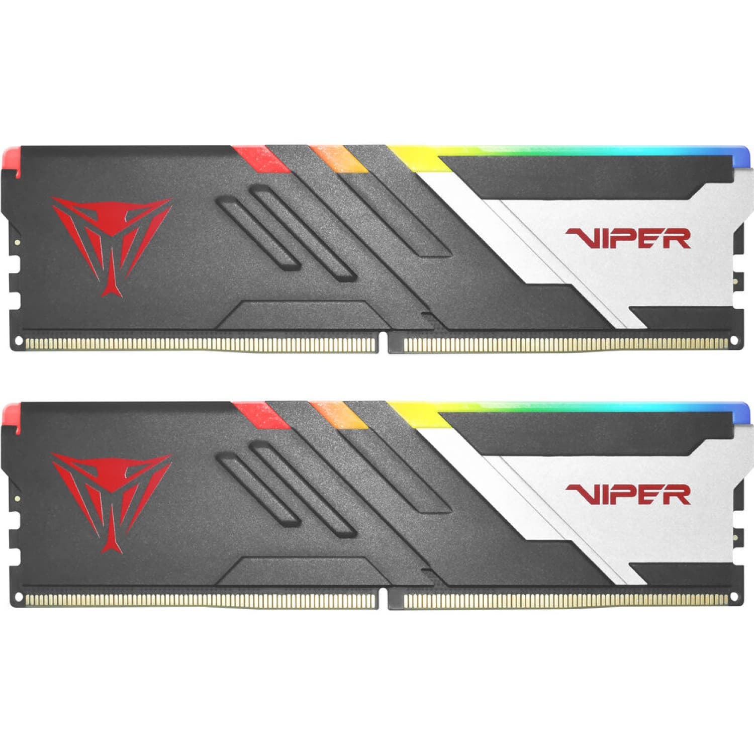 MEMORIA PATRIOT VIPER VENOM DDR5 32GB 6000 MHZ RGB CL36 BLK/SIR HS DUAL KIT PE000865 - Imagen 1
