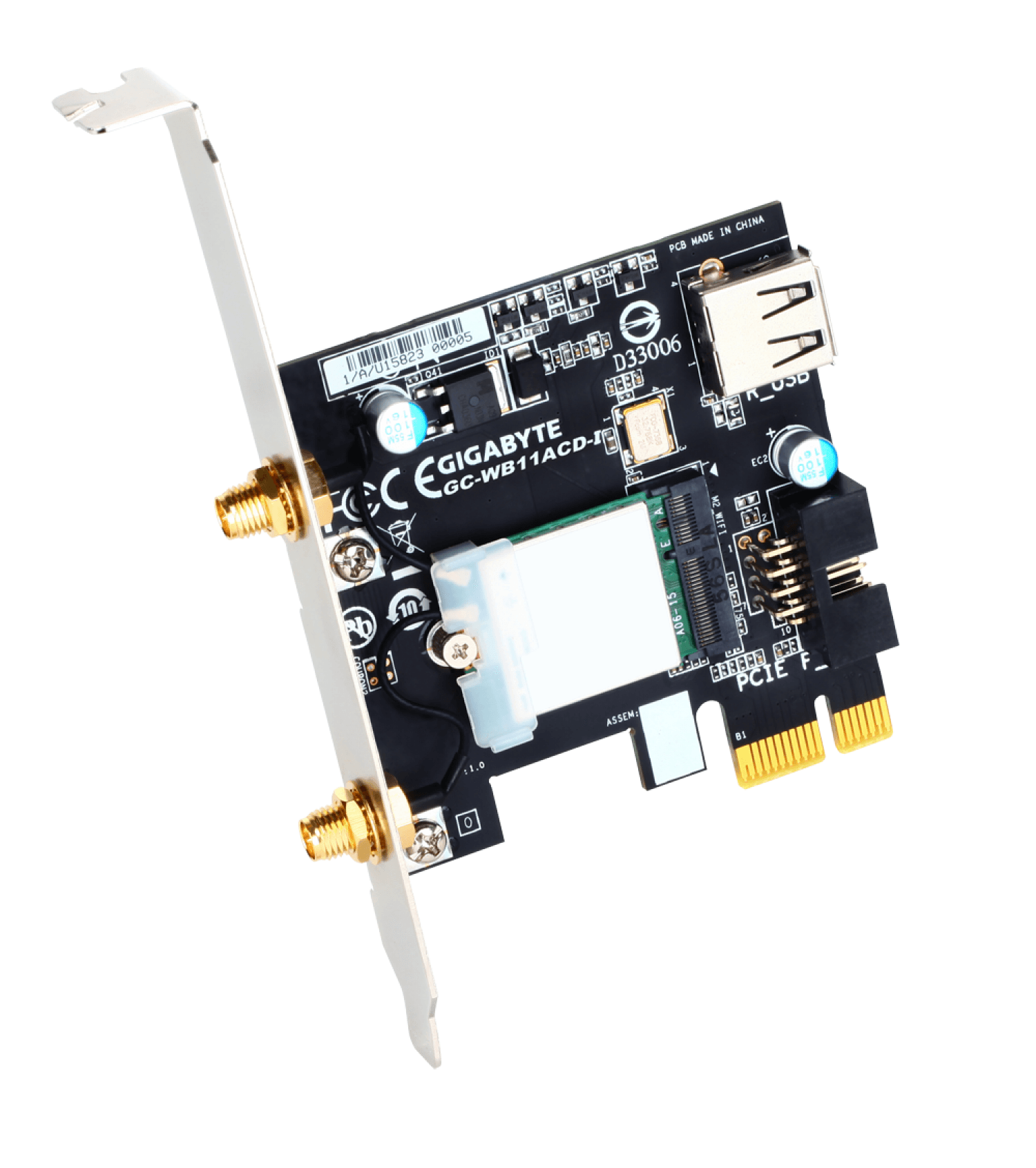 MODULO GIGABYTE PCI EXPRESS BLUETHOOT 4.0 WB11ACD-I - Imagen 1