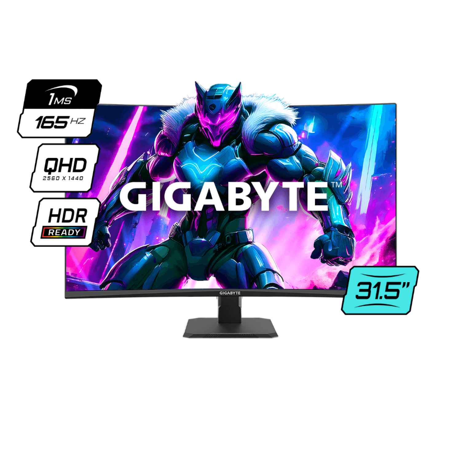 MONITOR GAMER GIGABYTE 32 GS32QC-SA - Imagen 1