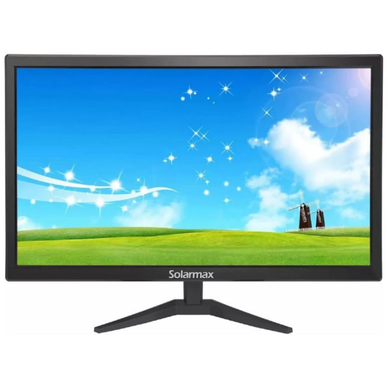 MONITOR 19" SOLARMAX HD 5MS 60HZ HDMI + VGA IPS - Imagen 1
