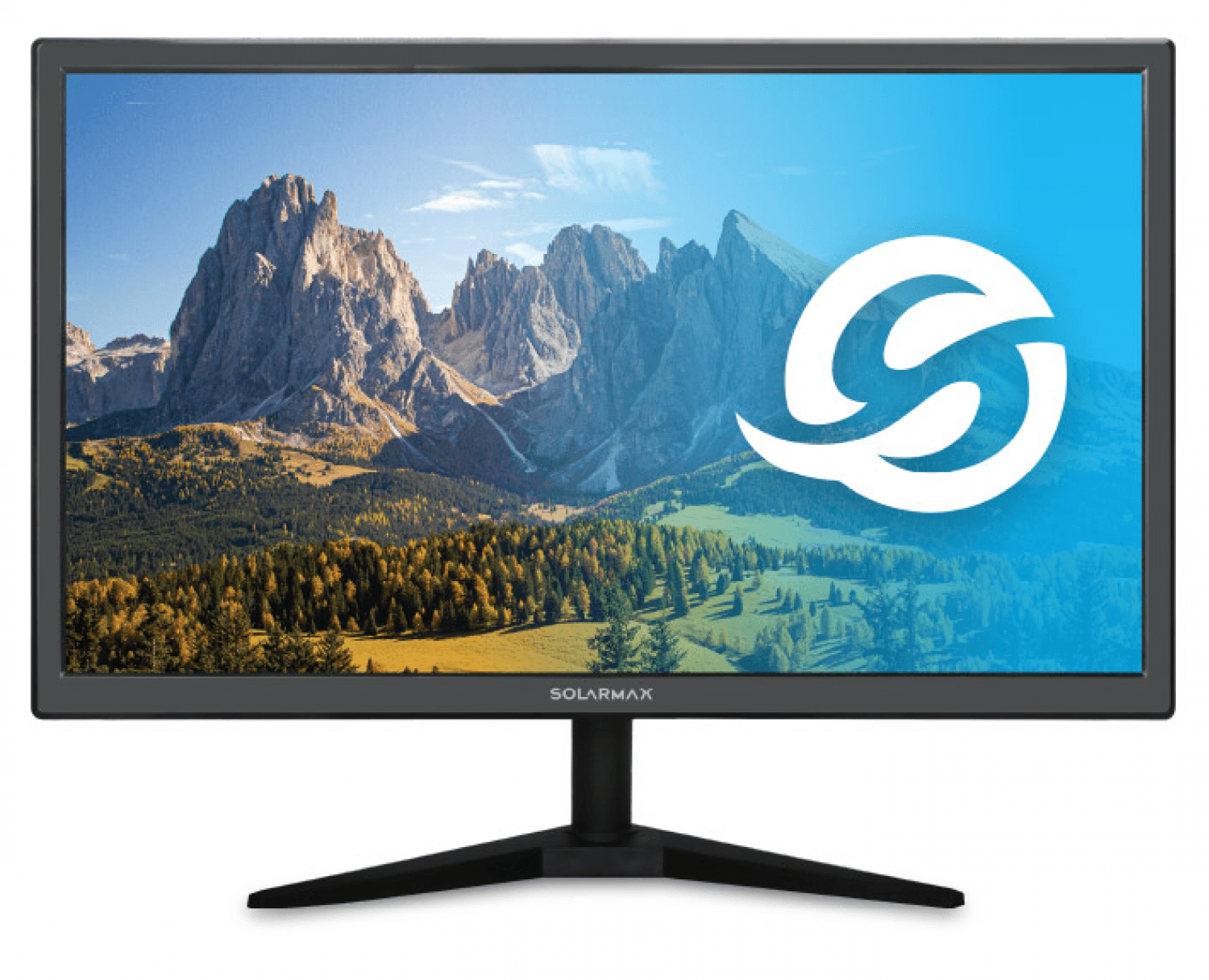 MONITOR SOLARMAX 19.3 VGA/HD+ SLIM NEGRO - Imagen 1
