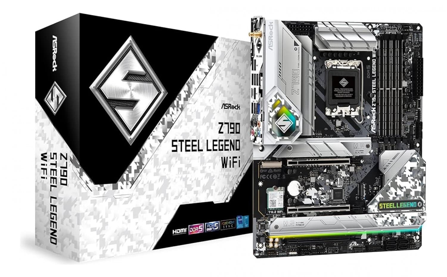 MOTHER ASROCK Z790 STEEL LEGEND WIFI - Imagen 1