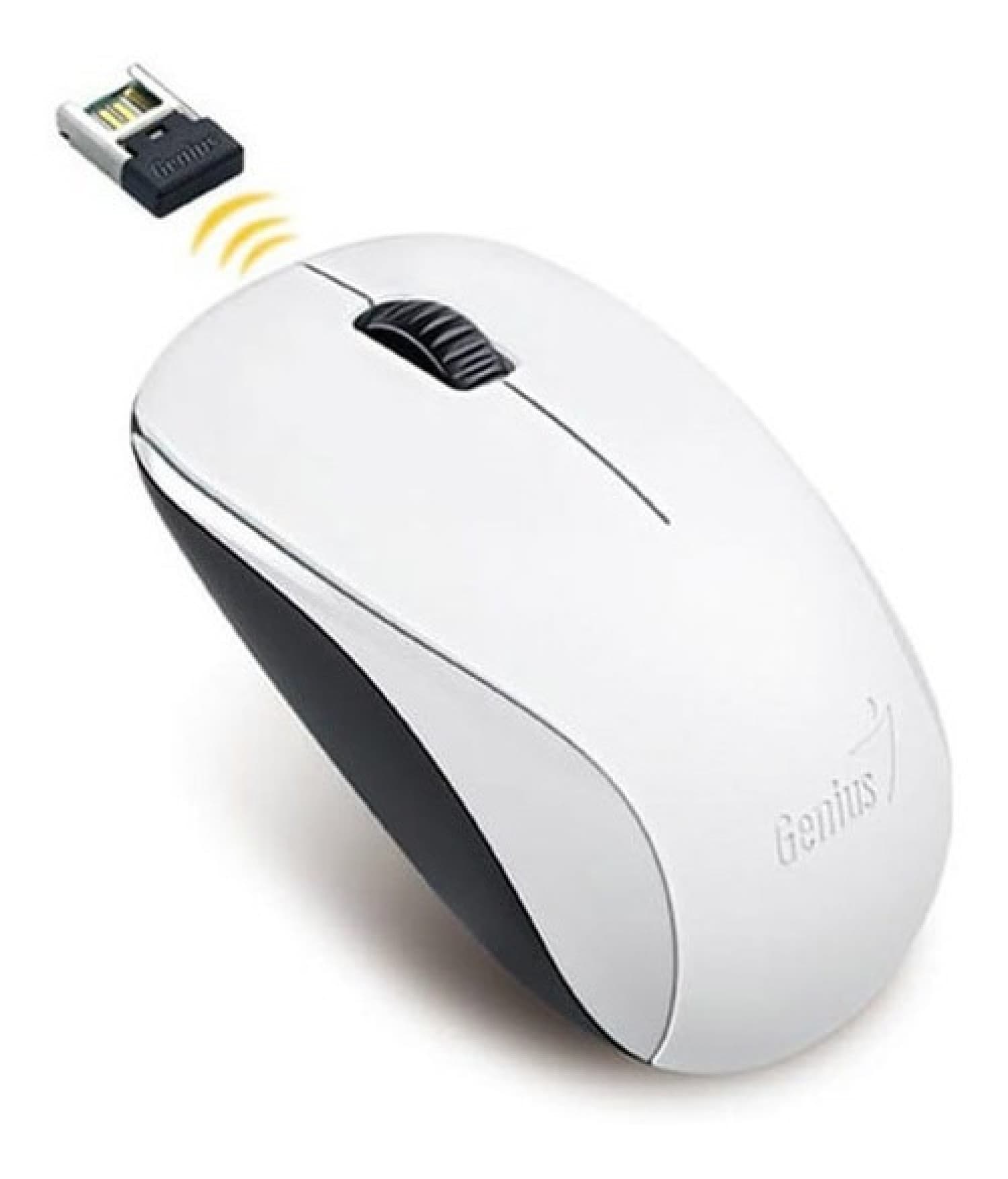 MOUSE GENIUS NX-7000 WHITE WIRELESS NEW G5 - Imagen 1