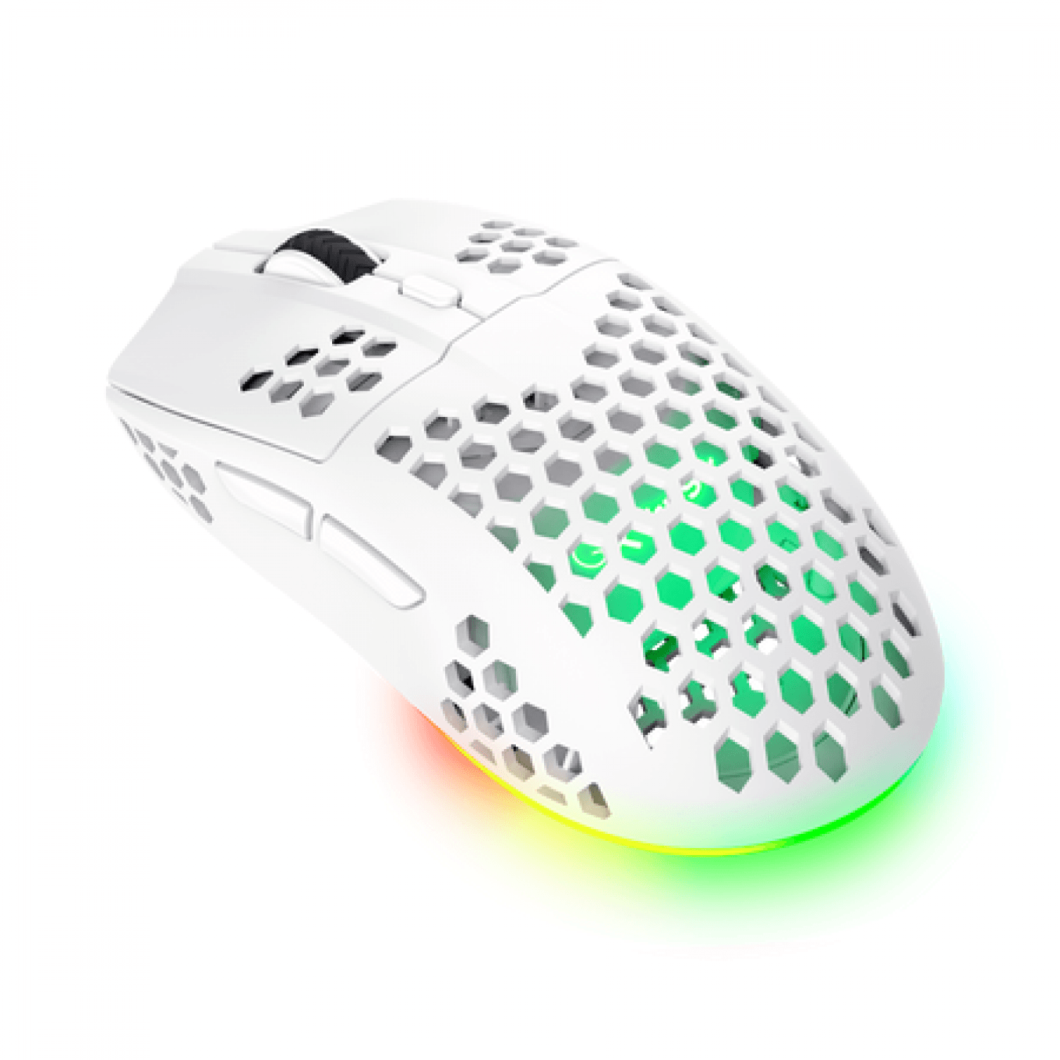 MOUSE TRUST HELOX GAMING WIRELESS LIVIANO WHITE GXT929W - Imagen 1