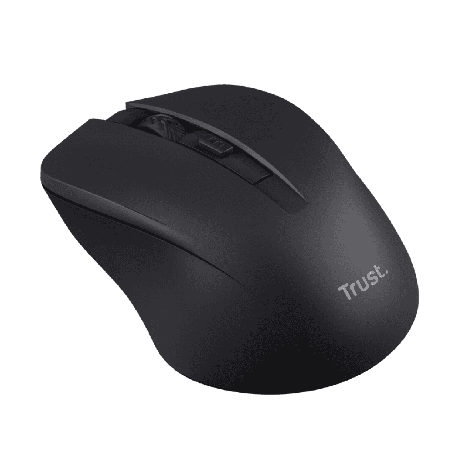 MOUSE TRUST MYDO SILENT WIRELESS BLACK - Imagen 1