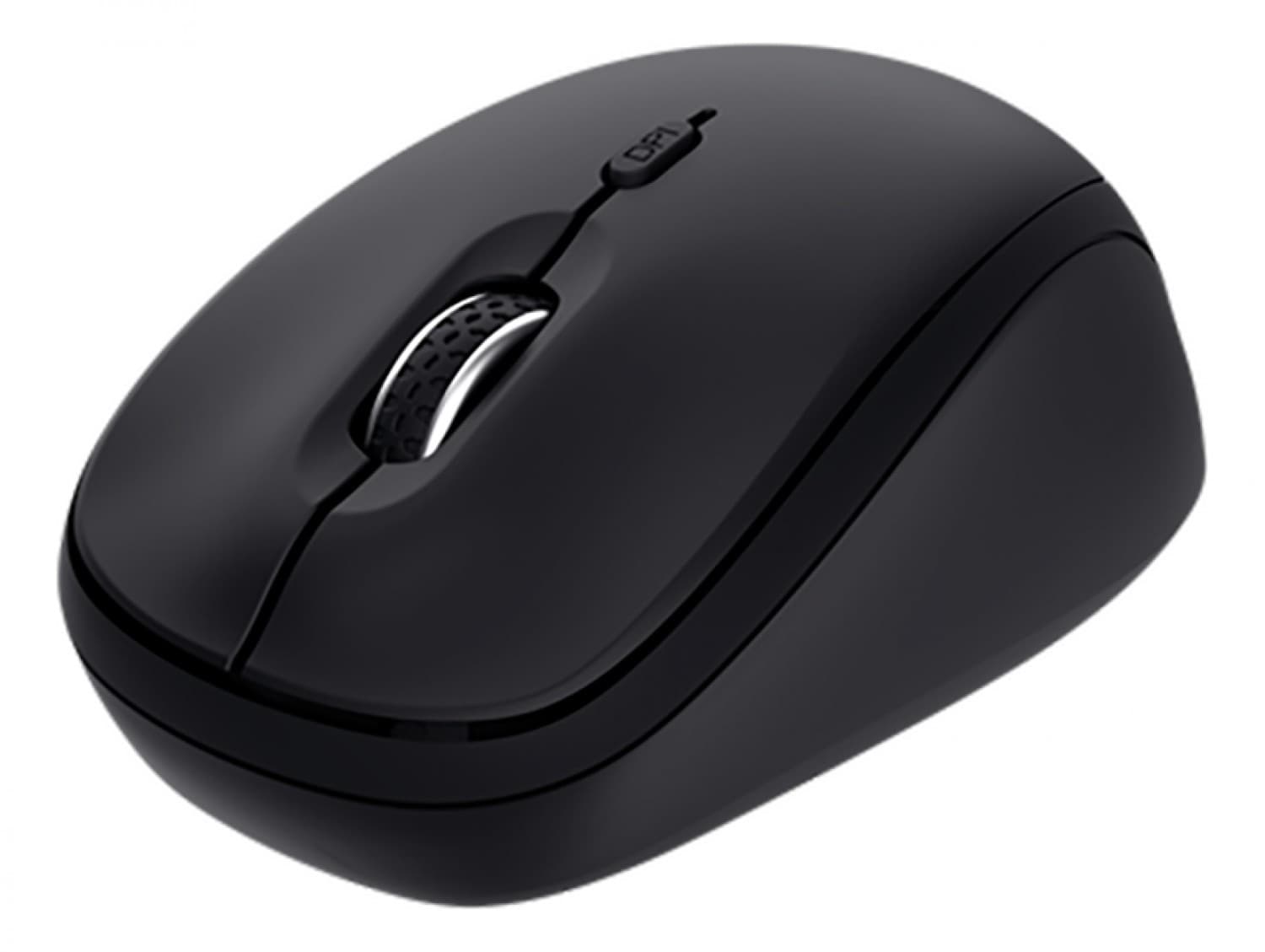 MOUSE TRUST YVI MULTI-DEVICE WIRELESS BLACK - Imagen 1