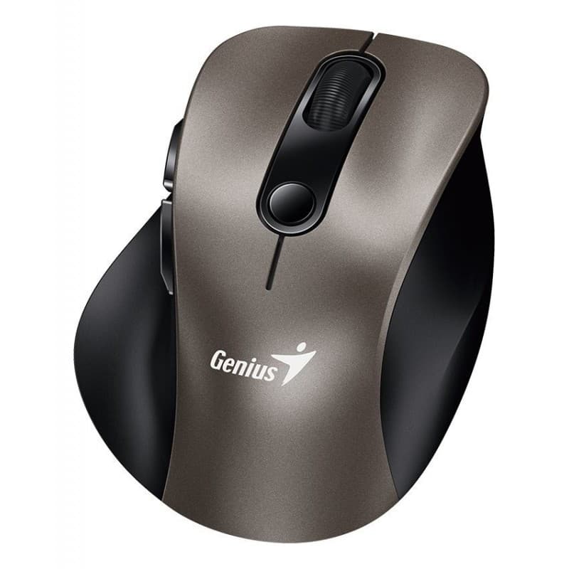 MOUSE WIRELESS MINI GENIUS ERGO 9000S 2.4G/BT CHAMPAGNE/TITANIUM · Genius · Inalámbrico