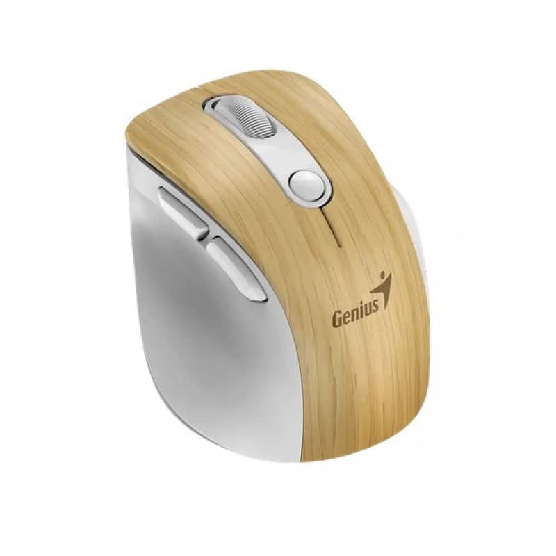 MOUSE WIRELESS MINI GENIUS ERGO 9000S PRO RECARGABLE PINE/WOOD · Genius · Inalámbrico