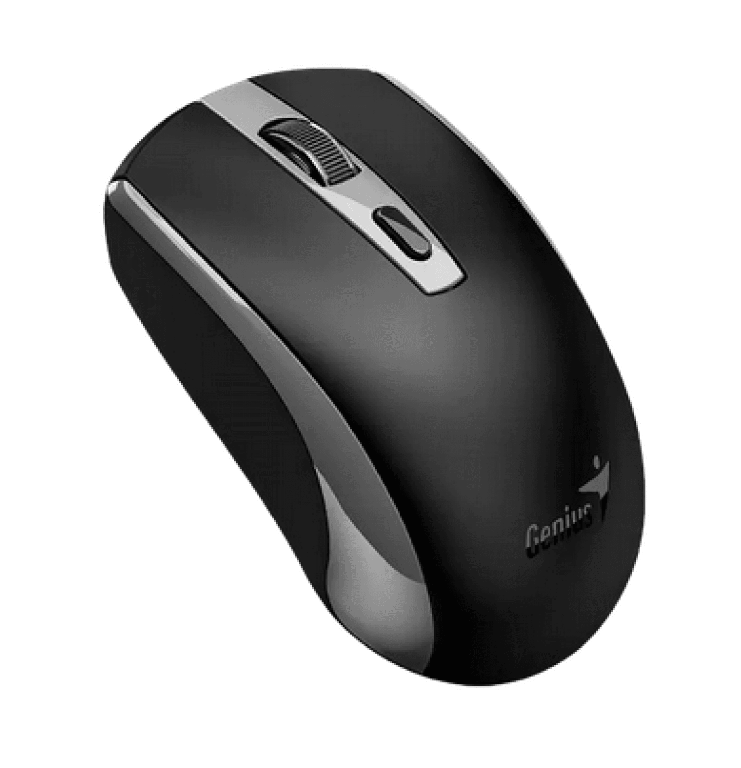 MOUSE WIRELESS RECARGABLE GENIUS ECO-8150 BLACK/GRAY - Imagen 1