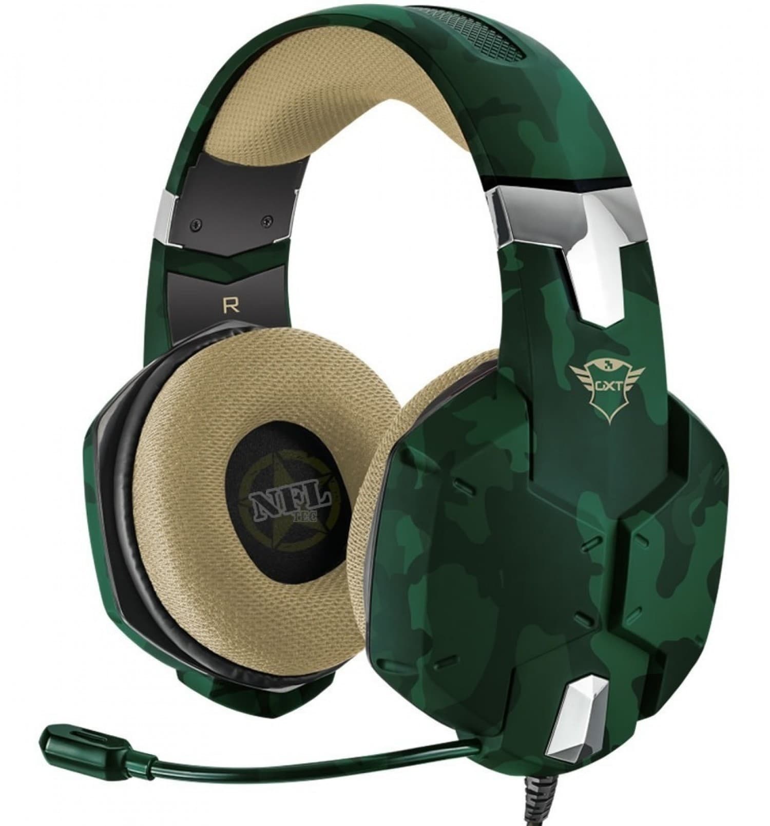 OUTLET AURICULAR GAMER TRUST CARUS JUNGLE GXT 322C - Imagen 1