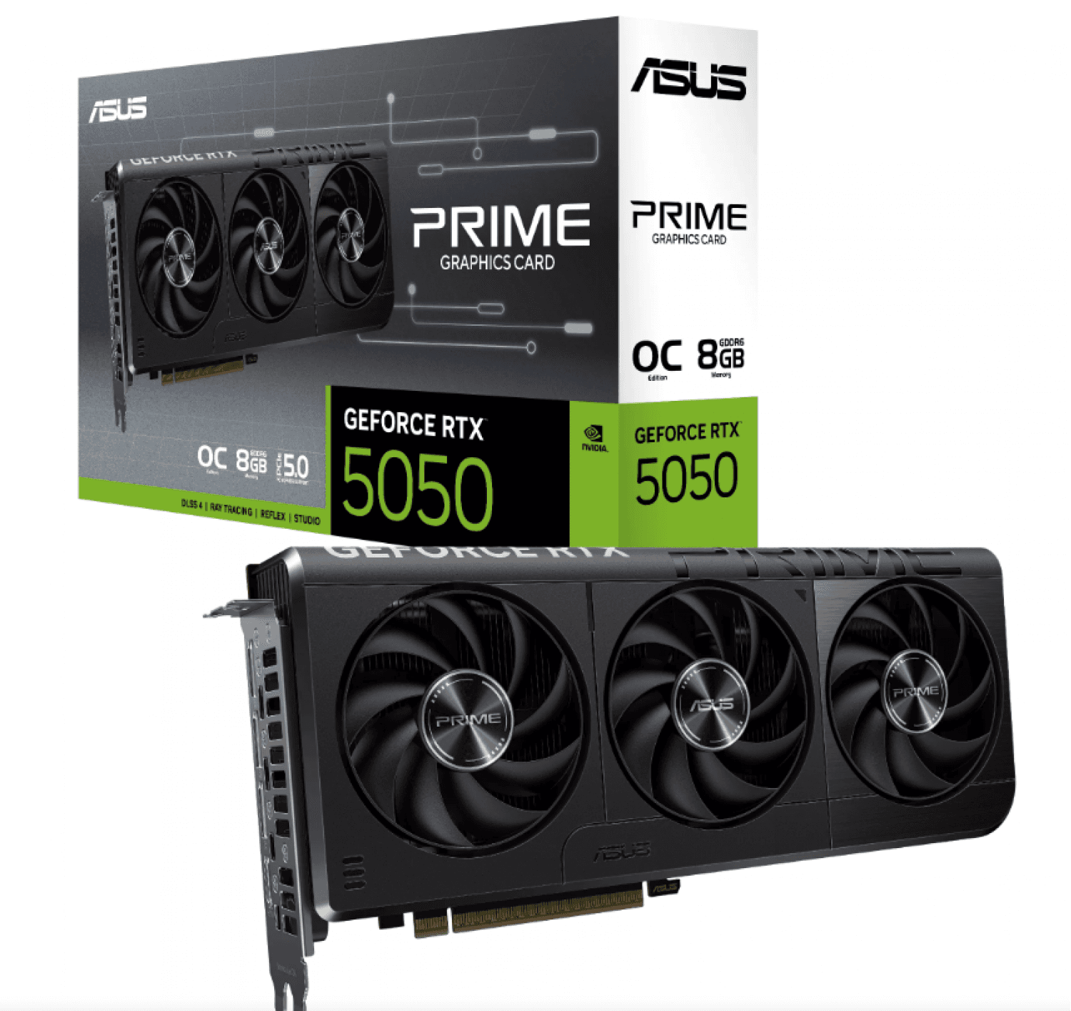 PLACA DE VIDEO ASUS PRIME RTX 5050 O 8GB - Imagen 1