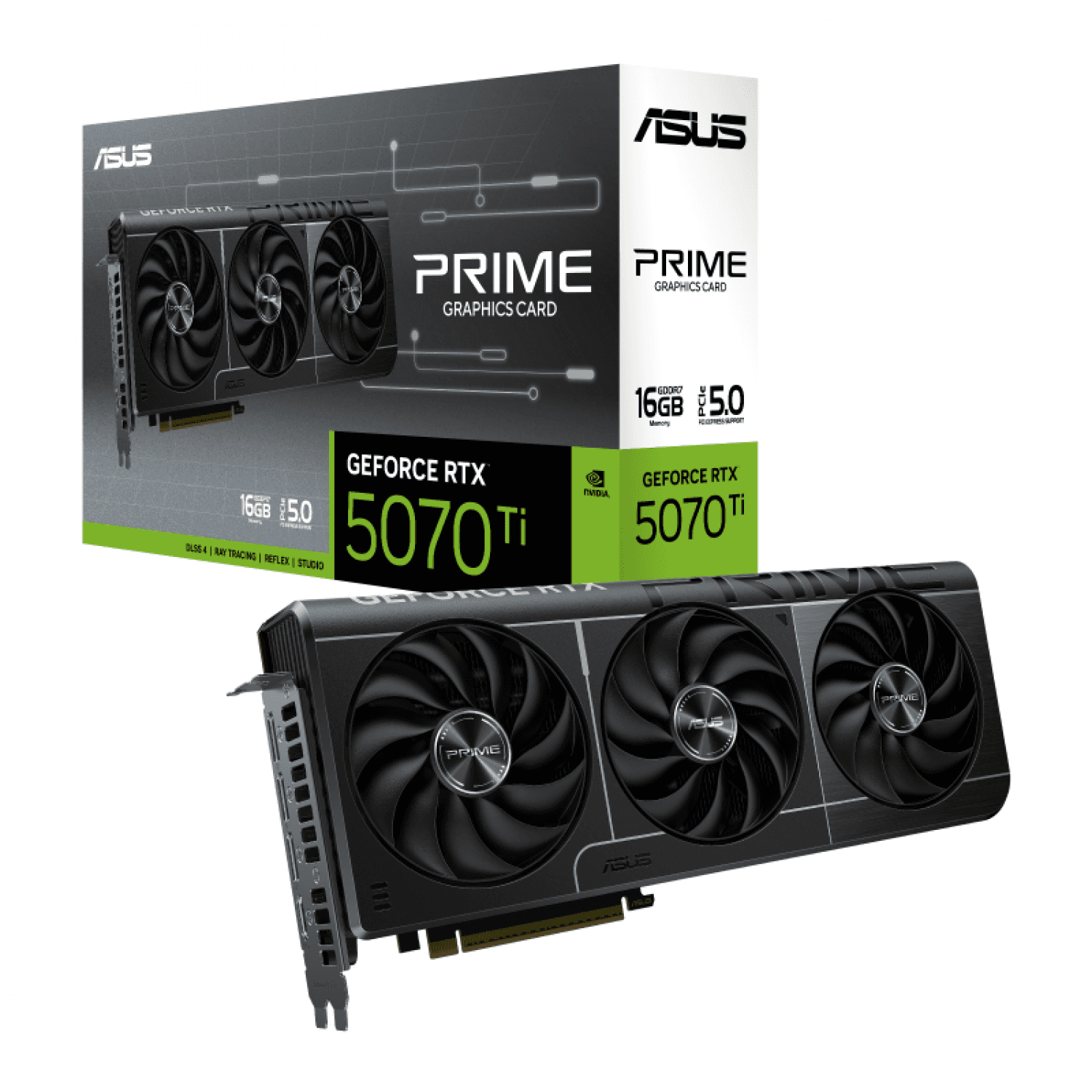 PLACA DE VIDEO ASUS PRIME RTX 5070TI 16GB - Imagen 1