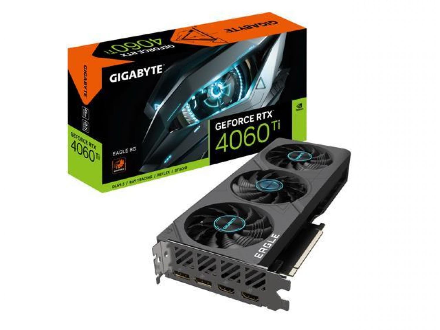 PLACA DE VIDEO GIGABYTE RTX 4060 Ti EAGLE 8GD - Imagen 1