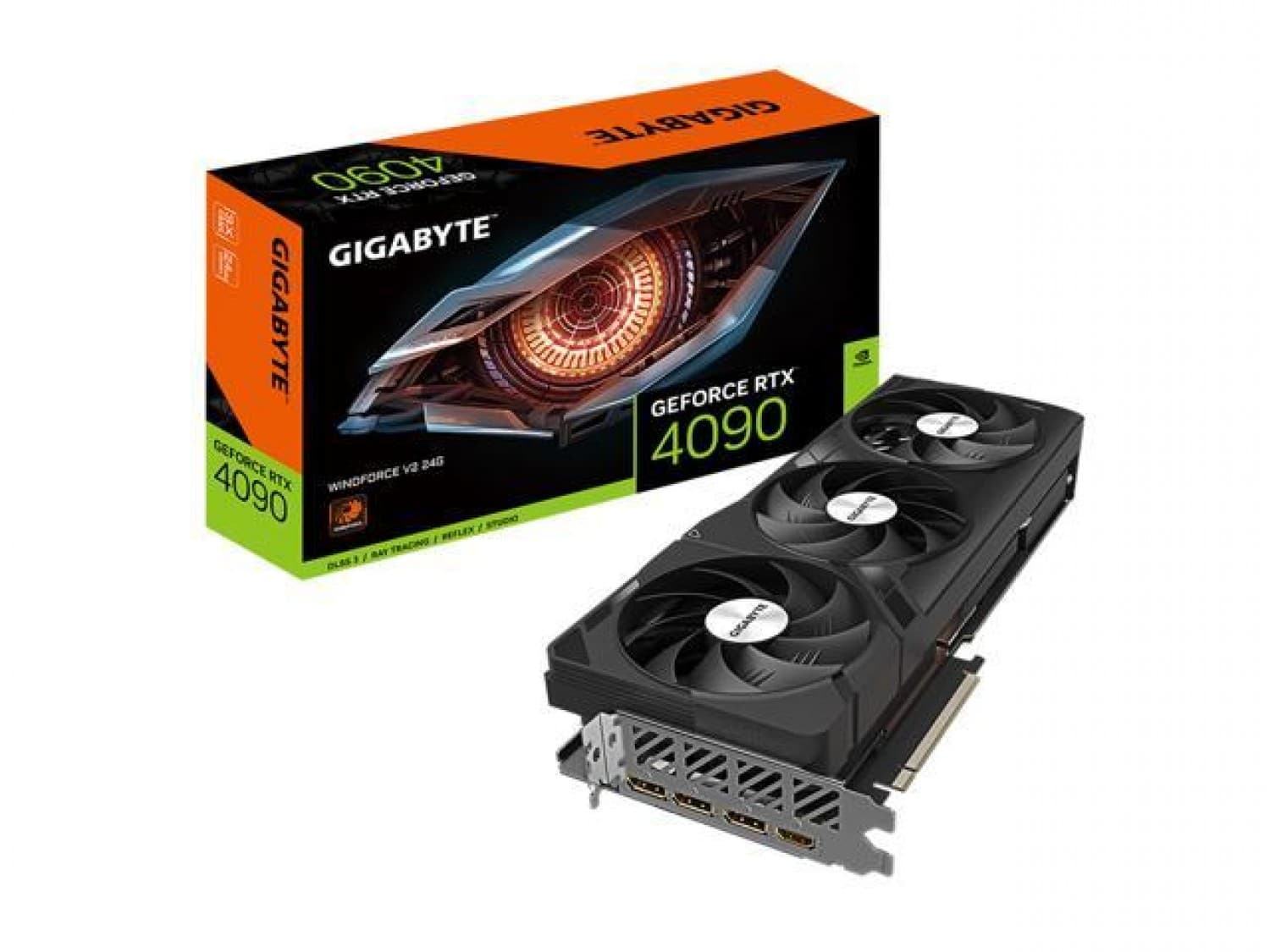 PLACA DE VIDEO GIGABYTE RTX 4090 WF3 V2 24GB - Imagen 1