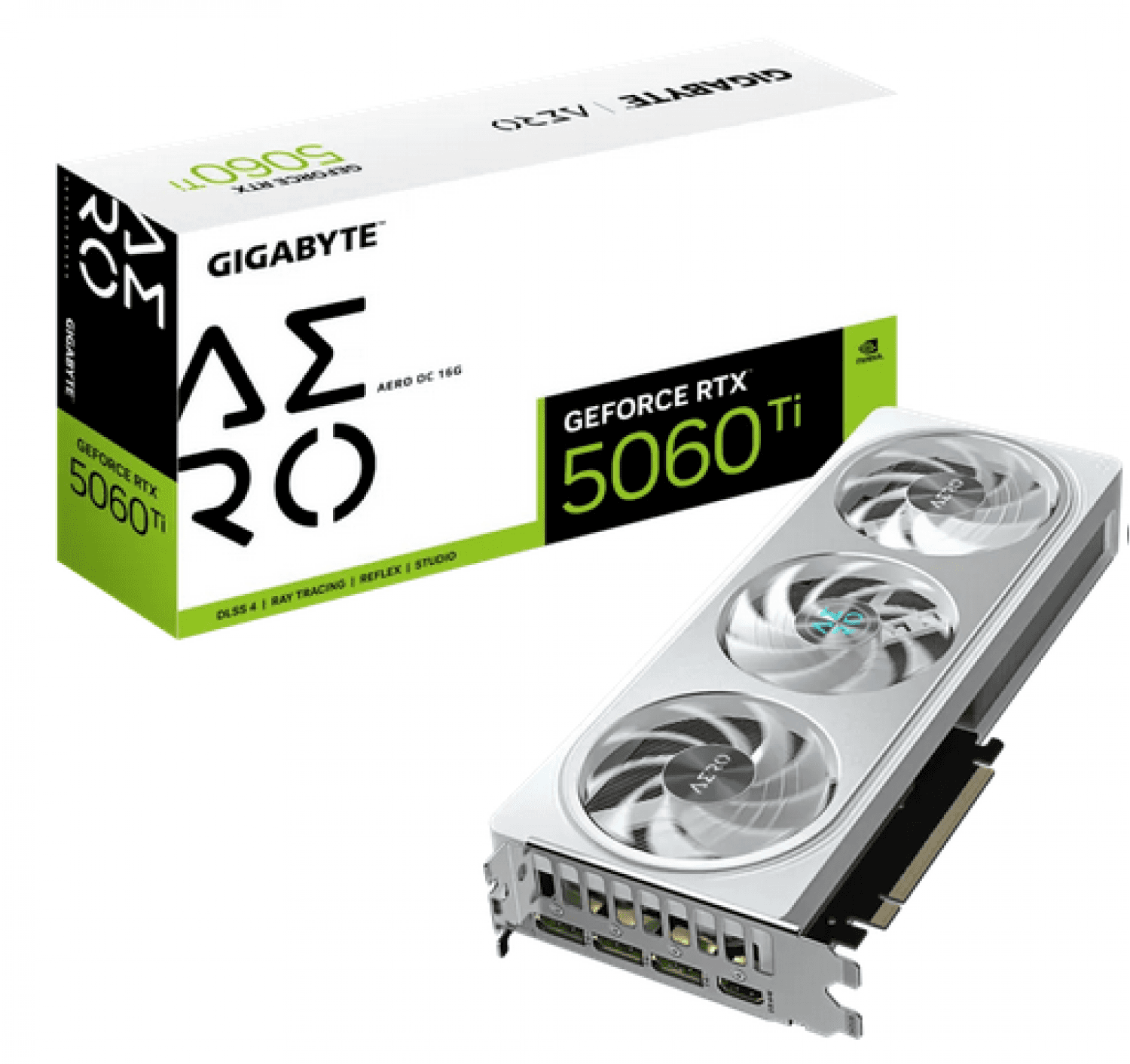 PLACA DE VIDEO GIGABYTE RTX 5060TI AERO 16GB - Imagen 1