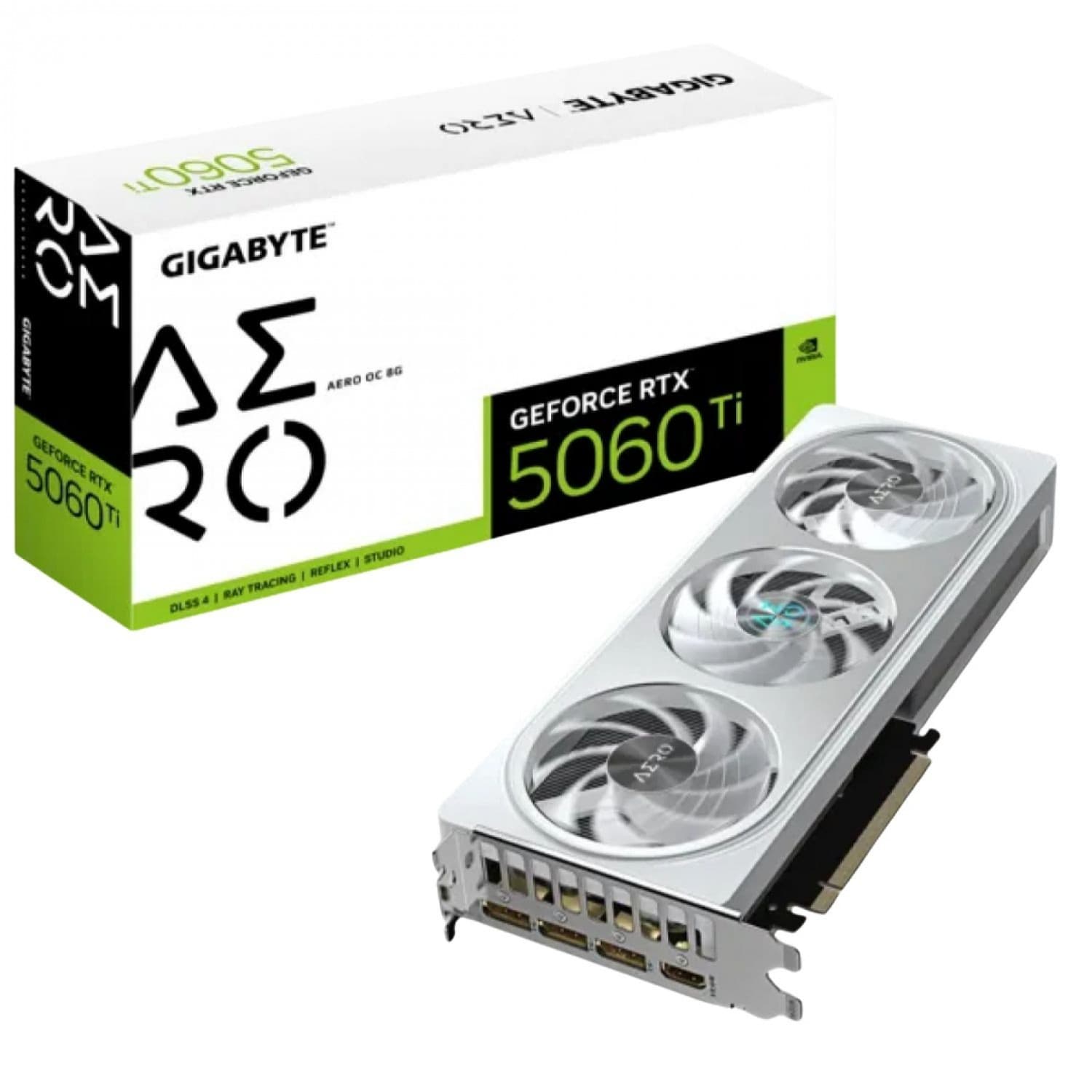 PLACA DE VIDEO GIGABYTE RTX 5060TI AERO 8GB - Imagen 1