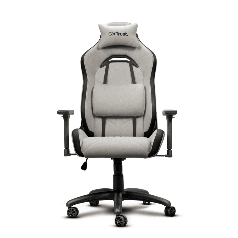 SILLA GAMER TRUST RUYA GXT723 FABRIC TELA BEIGE · Trust · Silla gamer