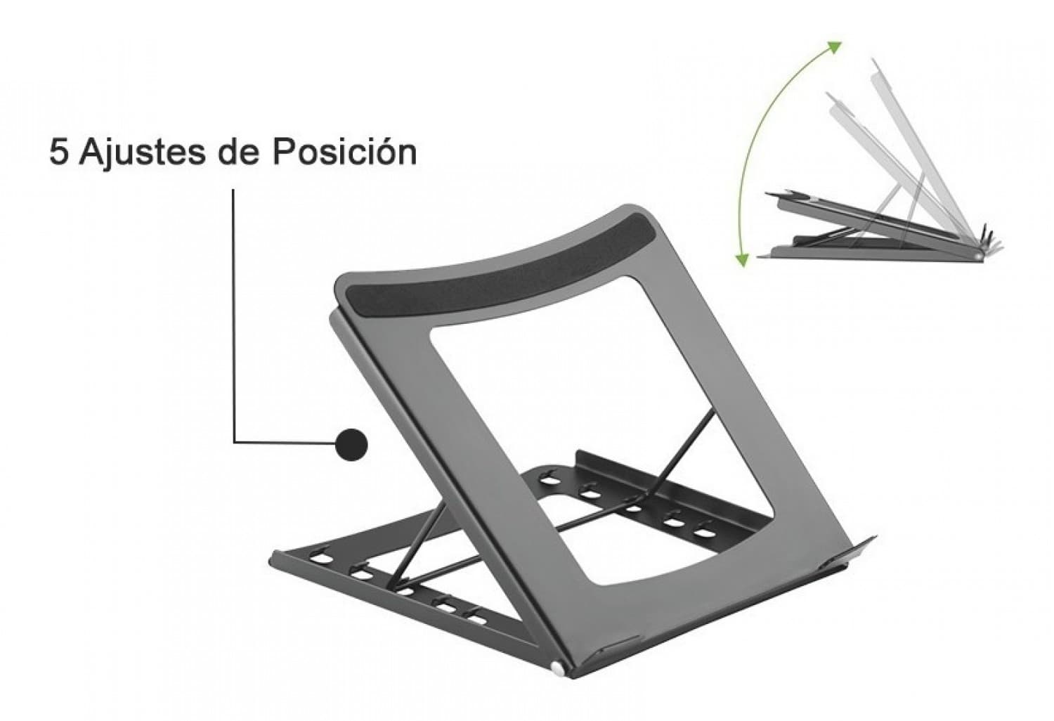 SOPORTE INTELAID PLEGABLE NOTEB TABLET 5 POSIC ERGONOM. IT-BNB - Imagen 1