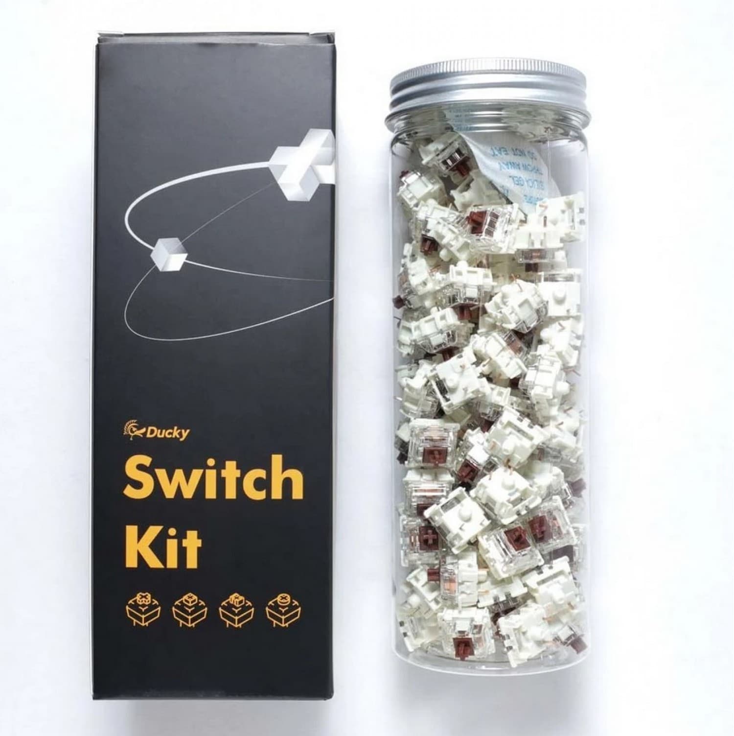 SWITCH KIT DUCKY GATERON G PRO BROWN - Imagen 1