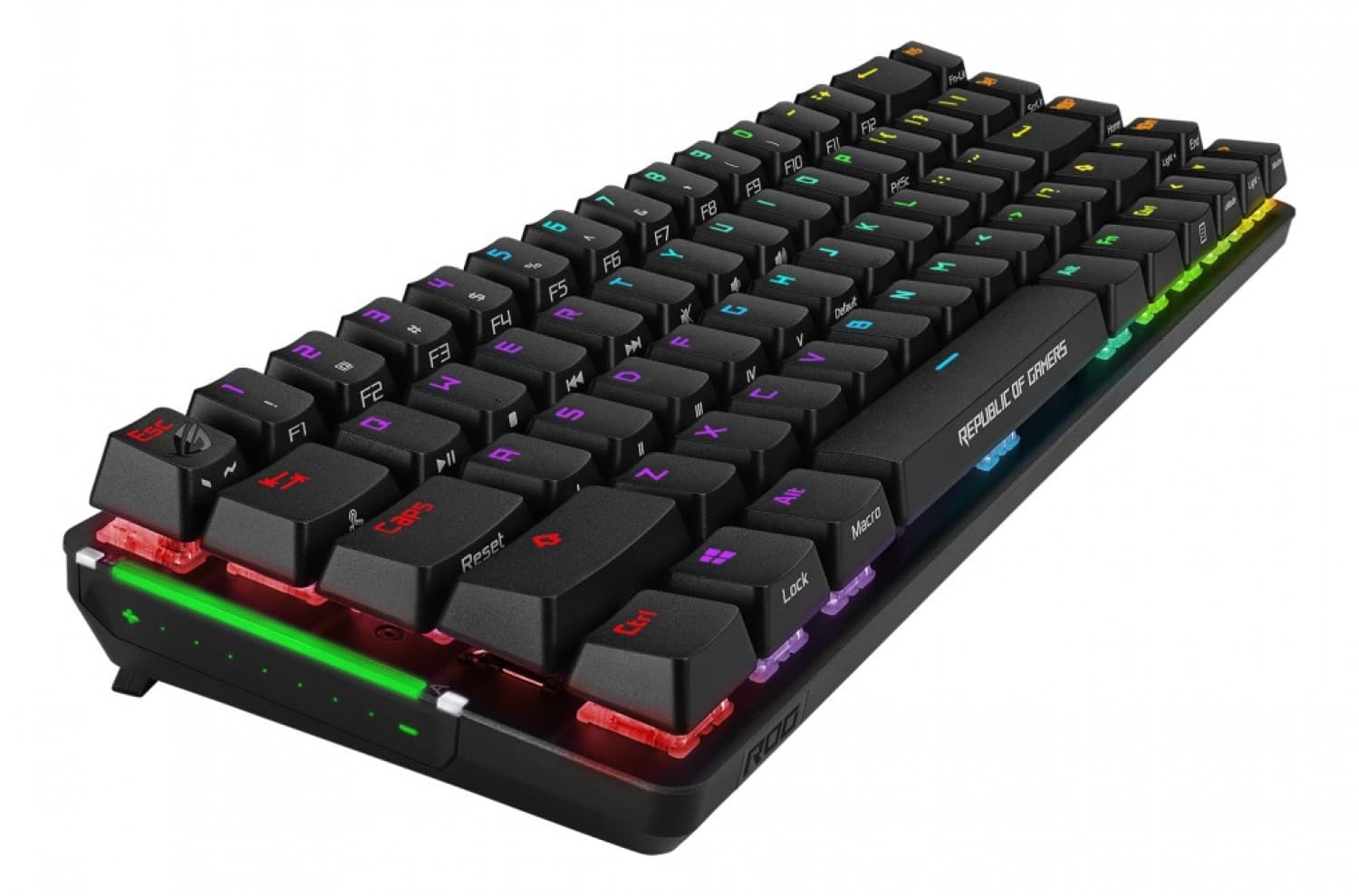 TECLADO ASUS M601 ROG FALCHION NX MECHANICAL - Imagen 1