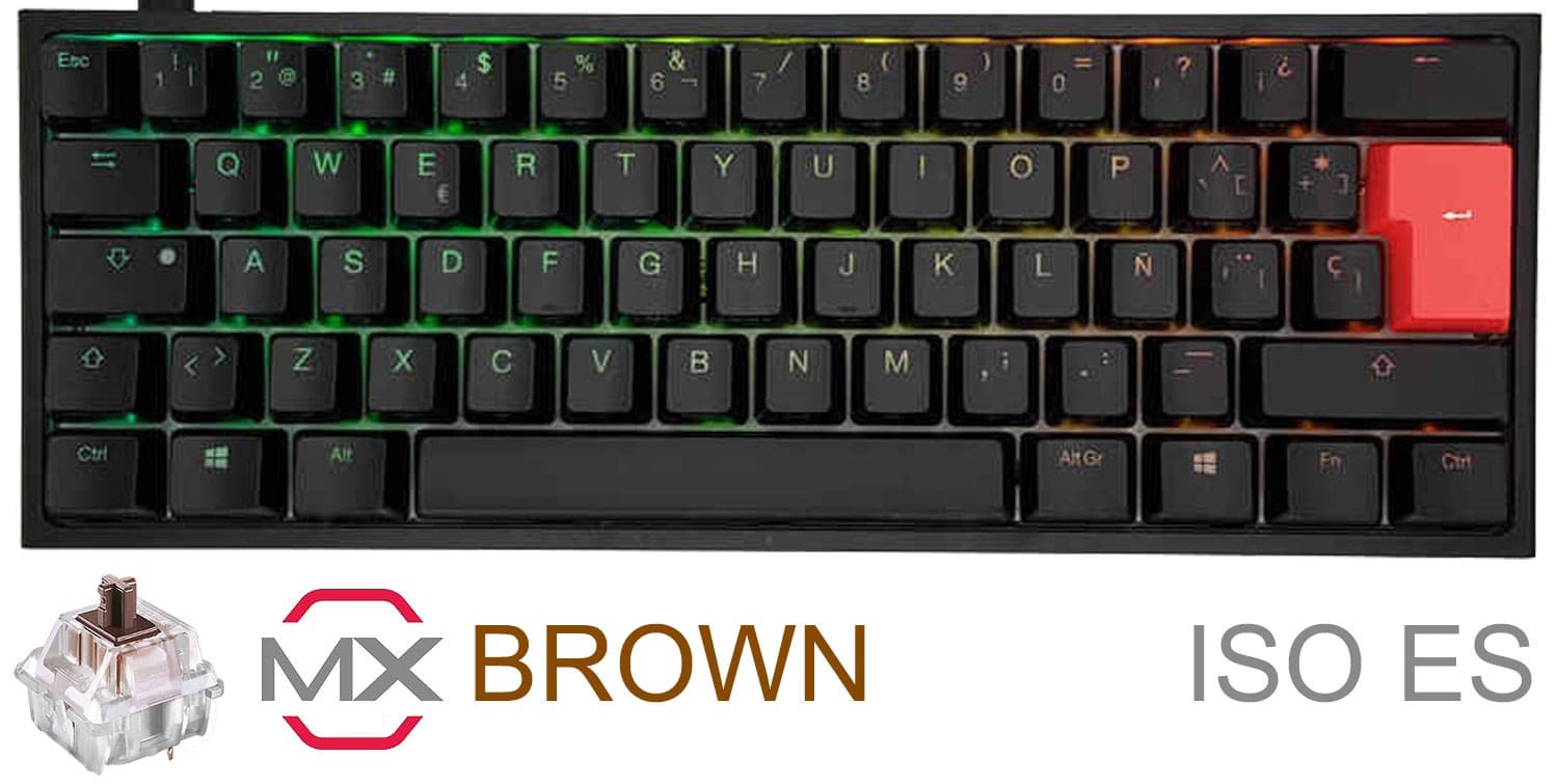 TECLADO GAMER DUCKY ONE 2 BESALAZT1 - Imagen 1