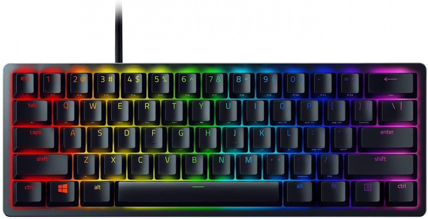 TECLADO GAMER RAZER HUNTSMAN MINI SWITCH RED OPTIC LINEAR - Imagen 1