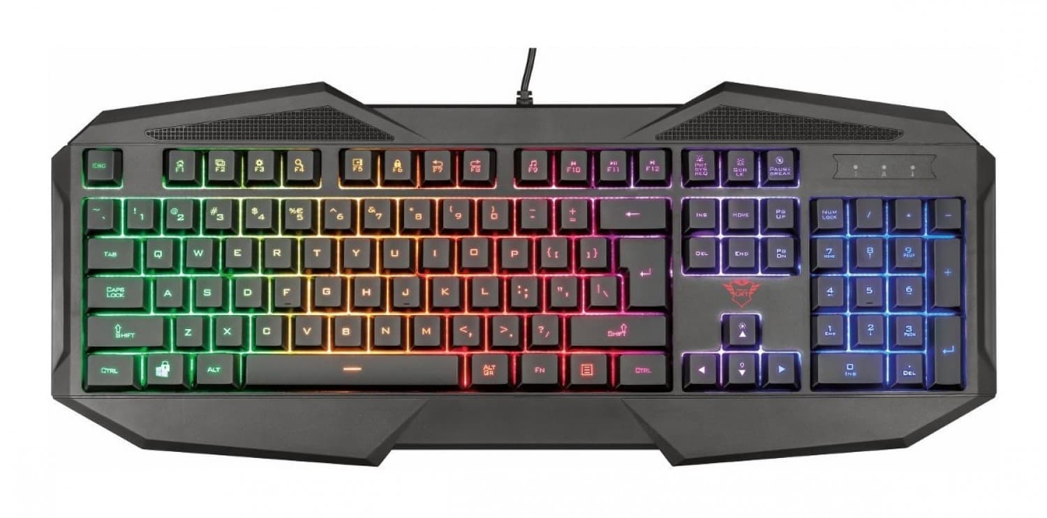 TECLADO GAMER TRUST AVONN ES GXT 830RW - Imagen 1