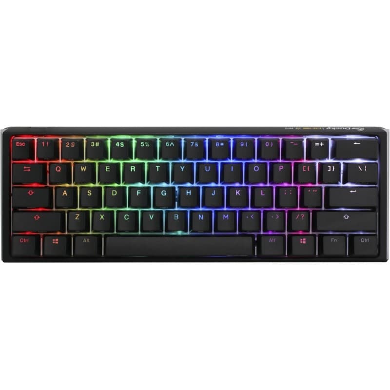 TECLADO MECANICO DUCKY ONE 3 MINI - HOTSWAP - CHERRY MX RED - RGB · Ducky · Mecánico