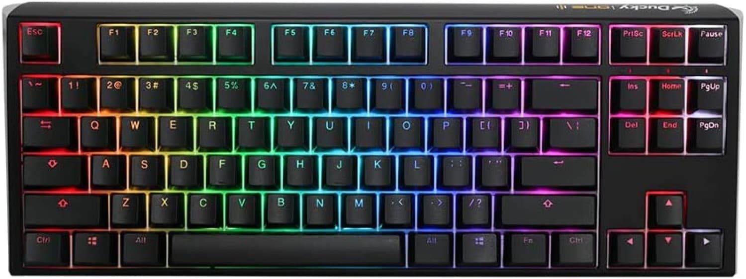 TECLADO MECANICO DUCKY ONE 3 TKL RGB MX SILVER - Imagen 1