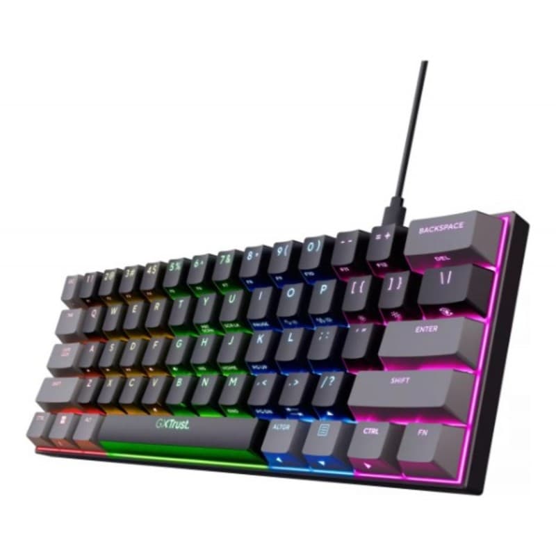 TECLADO TRUST ACIRA MINI GAMING ES GXT867 · Trust · General