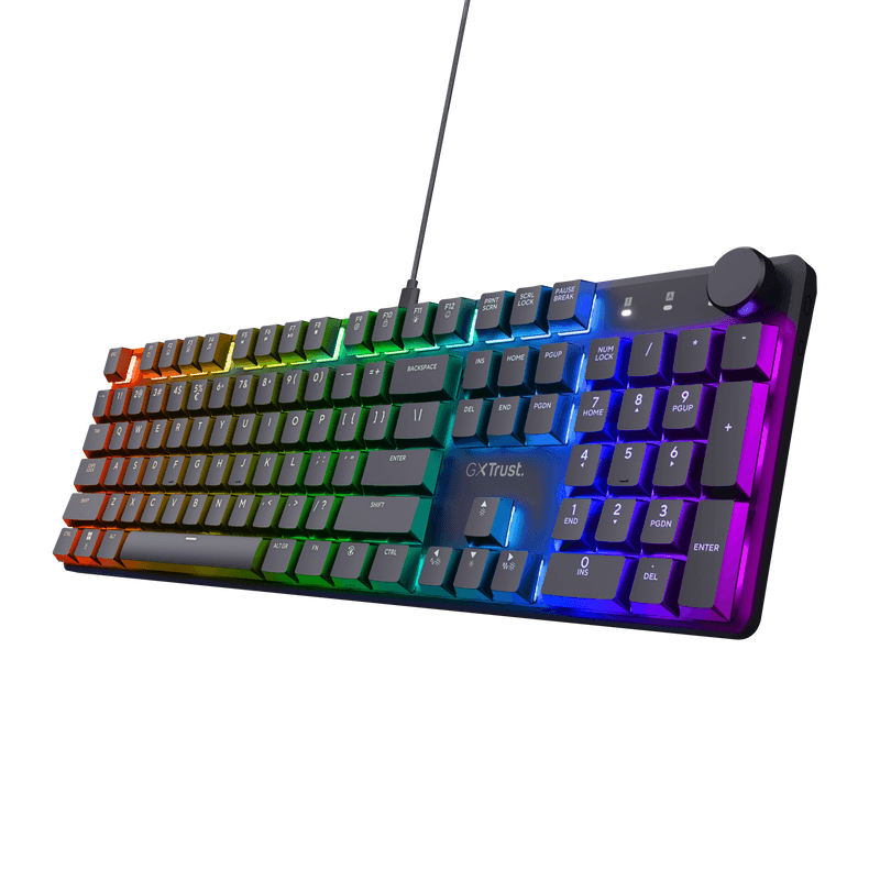 TECLADO TRUST TORIX MECHANICAL US · Trust · Mecánico