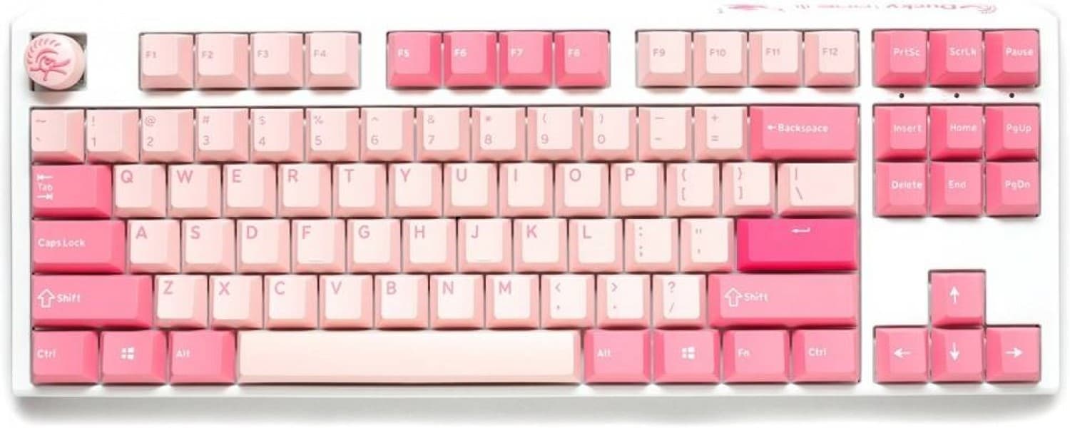 Teclado Mecanico Ducky One 3 Ducky One 3 Gossamer Pink TKL Hotswap Double Shot PBT - Imagen 1