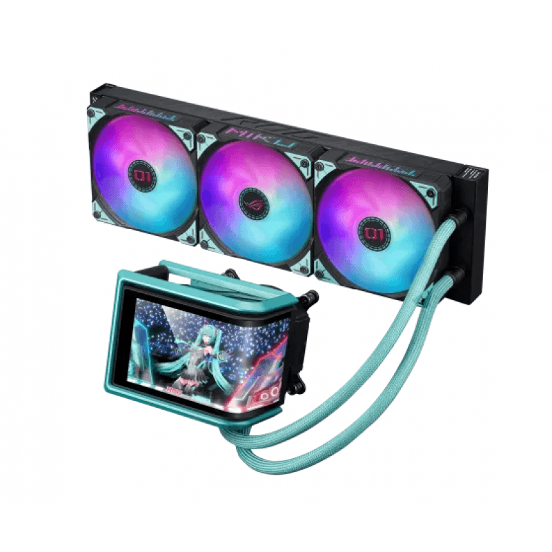 WATER COOLER ASUS ROG RYUO IV 360 ARGB MIKU EDITION · Asus · Watercooler