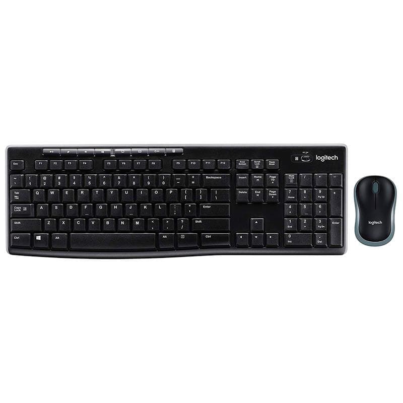 Combo Teclado y Mouse Logitech MK270 Inalambrico · Logitech · General