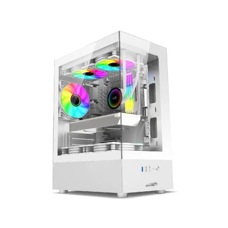 Gabinete Sentey H10 White - Sin Cooler Fan · Sentey