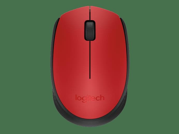 Mouse Logitech M170 Inalambrico Rojo · Logitech · Inalámbrico