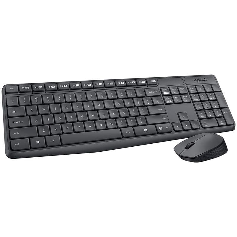Combo Teclado Y Mouse Logitech MK235 Inalambrico · Logitech