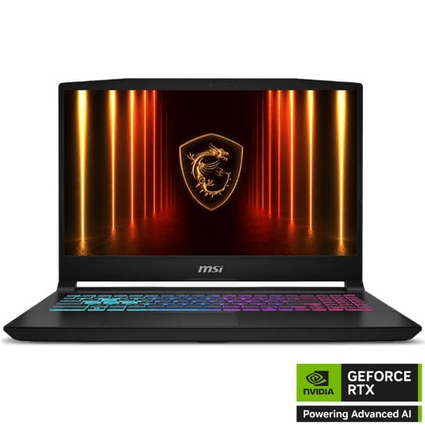 Notebook MSI Katana 15 HX 15,6" Intel i7 14650HX 16GB DDR5 1TB SSD RTX 5070 165HZ WIN11 · MSI · Gamer