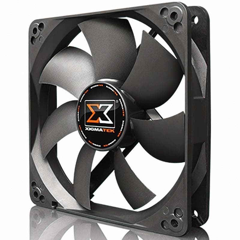 Fan Xigmatek 120mm PBT Black · XIGMATEK