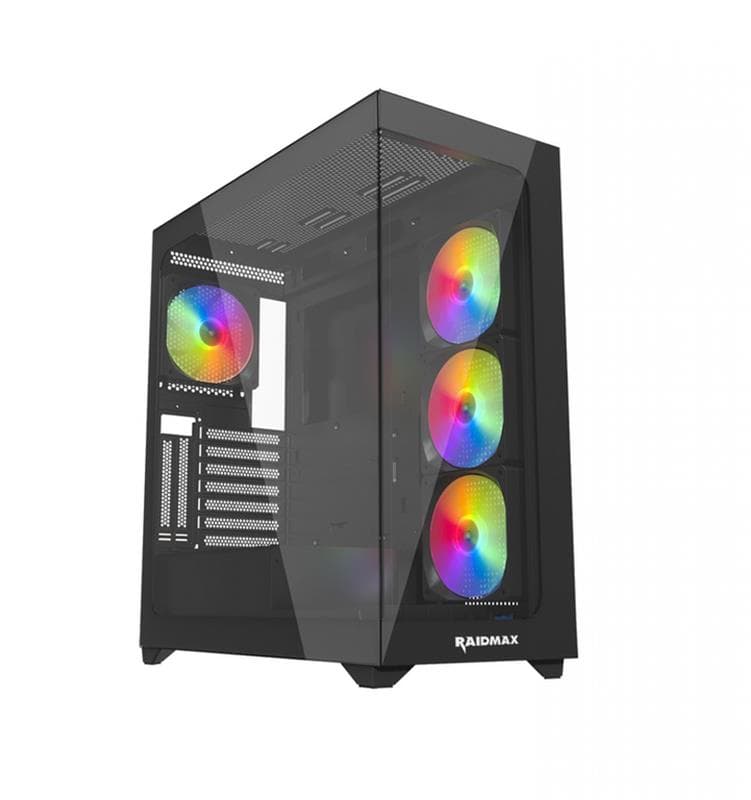GABINETE GAMER RAIDMAX INFINITA i800 FISHTANK TG RGB · Gamer/con vidrio