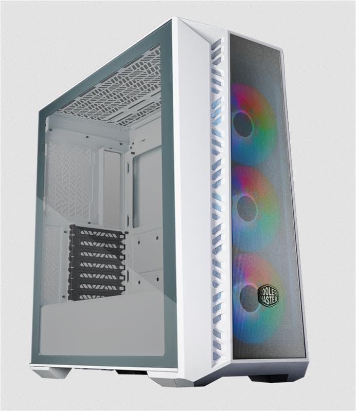 GABINETE COOLER MASTER MASTERBOX 520 MESH WHITE · General