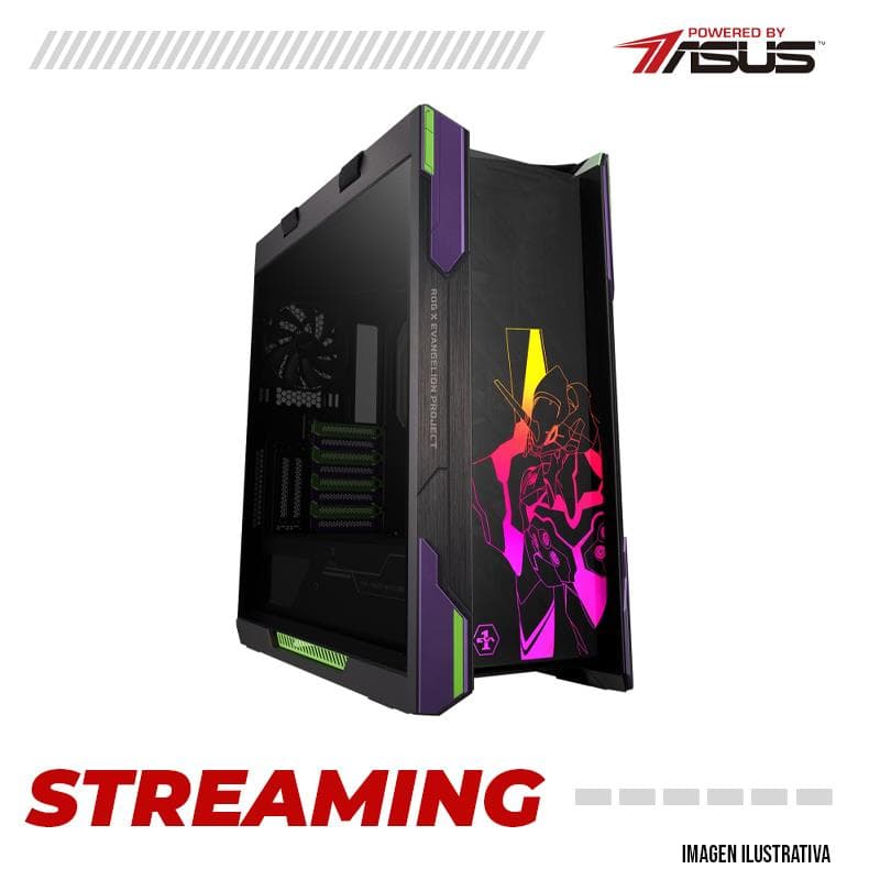 PC STREAMING / RYZEN 5 8400F - B650M - 16GB - 500 NVME - RX 6500 XT 8GB - 750W - GABINETE GAMER · AMD · General