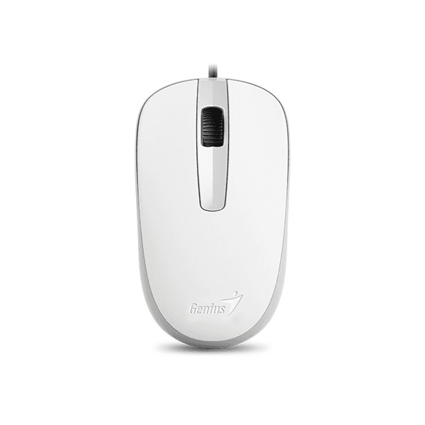 Mouse Genius DX-120 USB White (0982) · Genius · Cableado